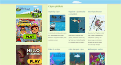 Desktop Screenshot of capas.jatekod.hu