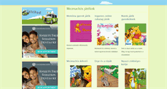 Desktop Screenshot of micimackos.jatekod.hu