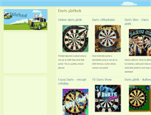 Tablet Screenshot of darts.jatekod.hu